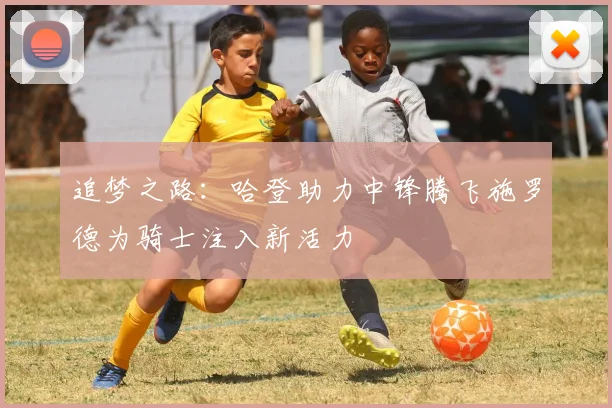 追梦之路：哈登助力中锋腾飞施罗德为骑士注入新活力